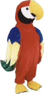 Unbranded Fancy Dress - Parrot Full Body Mascot Costume