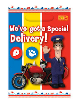 Unbranded Fancy Dress - Postman Pat Party Bags (Pack of 8)