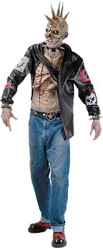 Unbranded Fancy Dress - Punk Zombie Halloween Costume