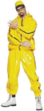 Unbranded Fancy Dress - Rapper Suit and Hat Costume