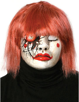 Unbranded Fancy Dress - Scary Doll Mask
