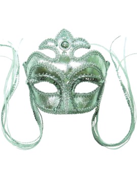Unbranded Fancy Dress - Silver Carnival Mask