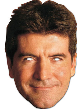 Unbranded Fancy Dress - Simon Cowell Cardboard Mask