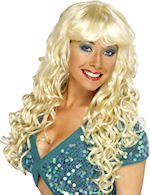 Unbranded Fancy Dress - Siren Wig BLONDE
