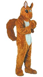 Unbranded Fancy Dress - Squirrel Mascot Costume