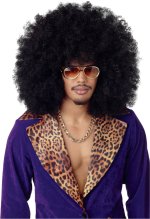 Unbranded Fancy Dress - Super Jumbo Afro Wig - Black