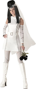 Unbranded Fancy Dress - Teen Frankie Girl Halloween Costume