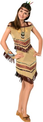 Unbranded Fancy Dress - Teen Native Princess Indian Costume