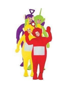 Unbranded Fancy Dress - The 4 Teletubbies