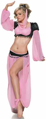 The cutest Genie in a bottle costume.