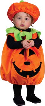 Unbranded Fancy Dress - Toddler Plush Plump Pumpkin Costume