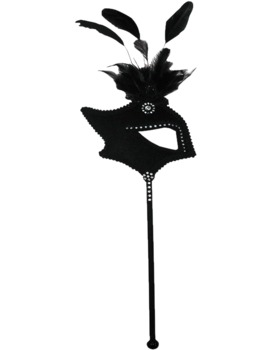 Unbranded Fancy Dress - Venetian One Eye Mask