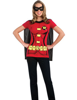 Unbranded Fancy Dress - Womens Robin T-Shirt