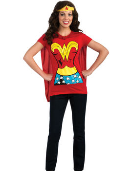 Unbranded Fancy Dress - Wonder Woman T-Shirt