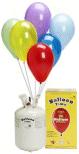 The 30 size Balloon Time product consits of both disposible helium container, ribbon and 30 x 9` mul