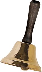 Fancy Dress Costumes - 4 Diameter Santa Hand Bell