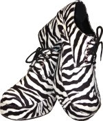 Unbranded Fancy Dress Costumes - 70` ZEBRA MENS Platform Shoes Small 7 to 8