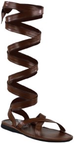 Unbranded Fancy Dress Costumes - Adult Roman Sandals Small