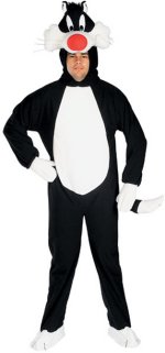 Unbranded Fancy Dress Costumes - Adult Sylvester TM (Foam Head)