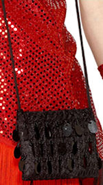 Unbranded Fancy Dress Costumes - Bargain Small Flapper Purse