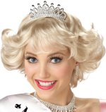 Unbranded Fancy Dress Costumes - Beauty Queen Wig BLONDE