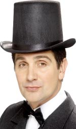 Unbranded Fancy Dress Costumes - Black Felt Stovepipe Topper