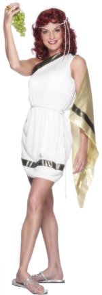 Unbranded Fancy Dress Costumes - Budget Roman Lady Standard