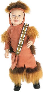 Unbranded Fancy Dress Costumes - Chewbacca Baby Bunting New Born