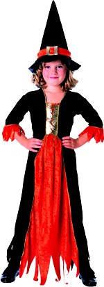Unbranded Fancy Dress Costumes - Child Gothic Witch Age 3-4