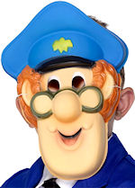 Unbranded Fancy Dress Costumes - Child Postman Pat Mask