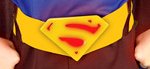 Unbranded Fancy Dress Costumes - Child Superman Returns Molded Belt