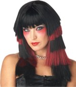Unbranded Fancy Dress Costumes - Club Chaos - Black/Burgundy