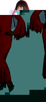 Unbranded Fancy Dress Costumes - Deluxe Velvet Vampiress RED Standard