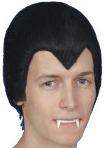 Fancy Dress Costumes - Dracula Wig (Black)