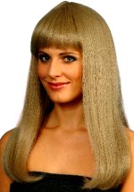 Unbranded Fancy Dress Costumes - Emanuelle Wig - DARK BLONDE