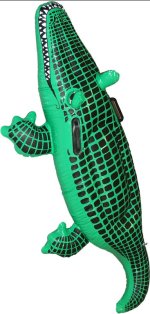 55` Inflatable Crocodile.