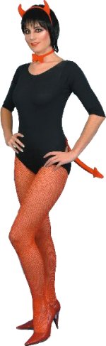 Fancy Dress Costumes - Instant Devil Kit (Satin)