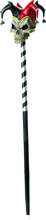 Two piece jester staff.