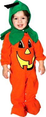 Unbranded Fancy Dress Costumes - Lil`Pumpkin Baby Bunting New Born