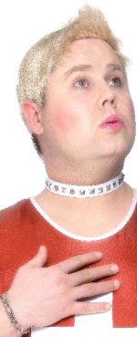 Includes choker and bracelet.