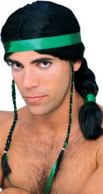 Fancy Dress Costumes - Male American Indian Wig