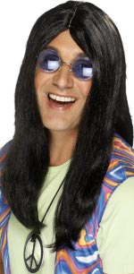 Unbranded Fancy Dress Costumes - Neil 60s Wig (BLACK)