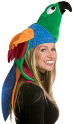 Novelty Parrot Hat