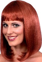 Fancy Dress Costumes - Party Wig AUBURN