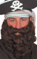Unbranded Fancy Dress Costumes - Pirate Beard - Brown