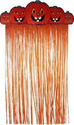 Fancy Dress Costumes - Pumpkin Door Curtain