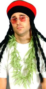 Unbranded Fancy Dress Costumes - Rasta Hat with Dreadlocks
