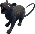 Fancy Dress Costumes - Rat - Black Squeaking