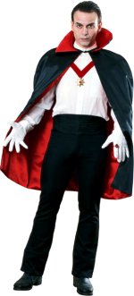 Unbranded Fancy Dress Costumes - Reversible Satin Cape