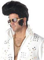 Unbranded Fancy Dress Costumes - Rock ``Roll Wig - Black